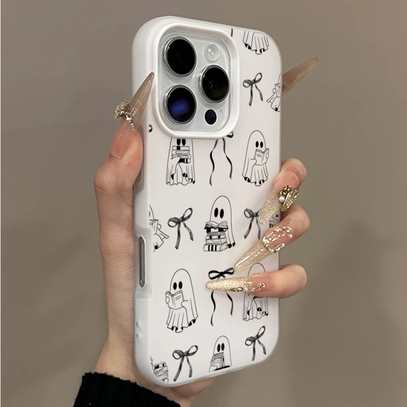 Apple Iphone 15 Pro Max - Custodia per telefono con simpatico fantasma