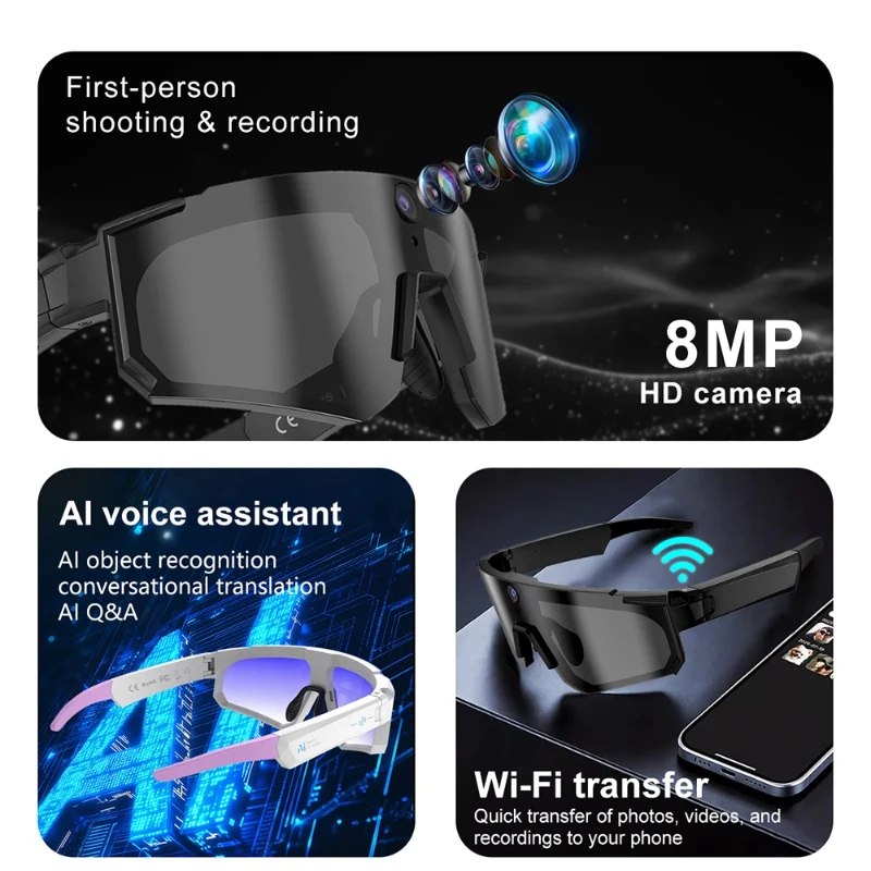 Occhiali Intelligenti AI OnePl - Smart Glasses Lens recensione e prezzo
