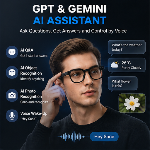 Occhiali Intelligenti AI con F - Smart Glasses Lens recensione e prezzo