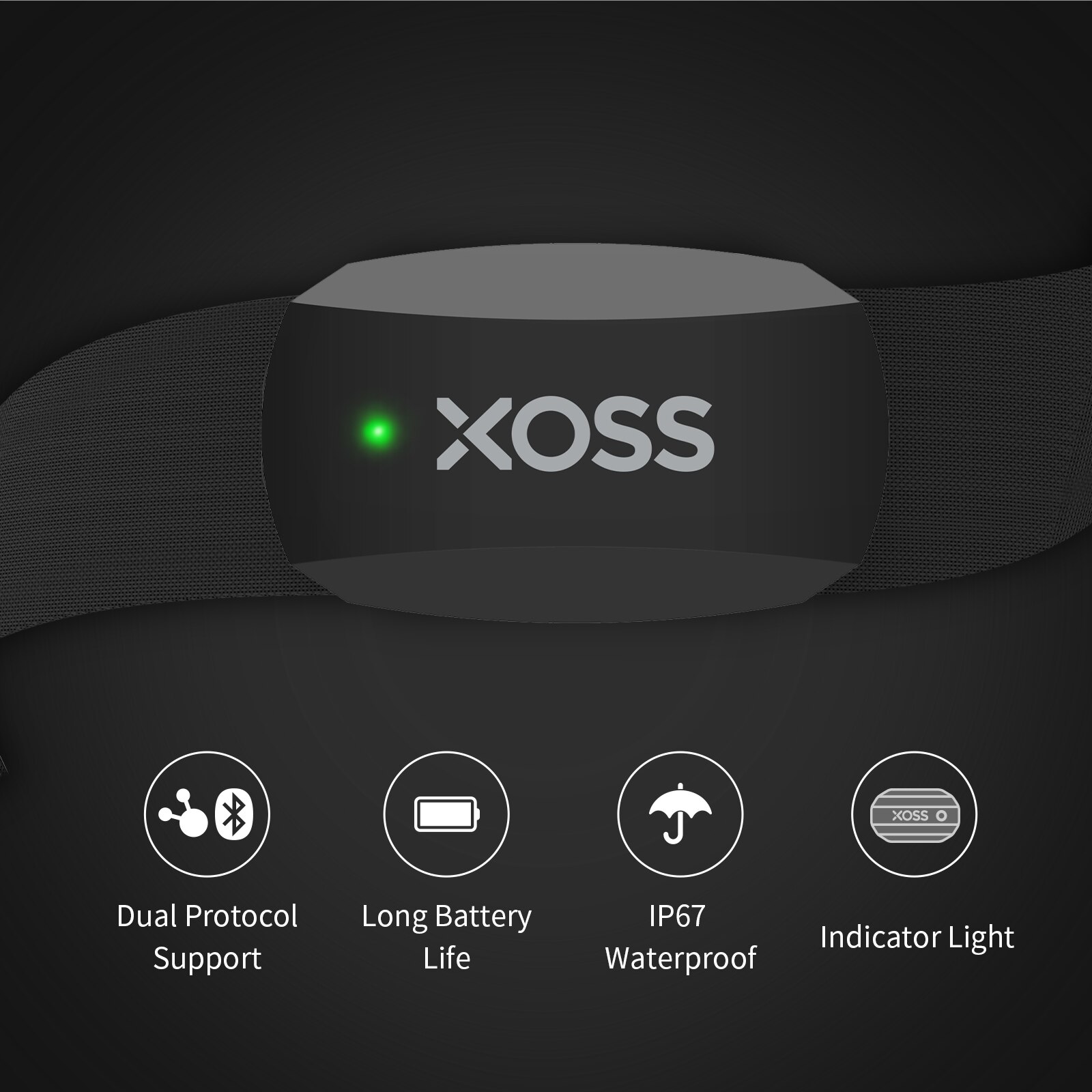 XOSS X2 Cardiofrequenzimetro c - Breath Rate Monitor recensione e prezzo